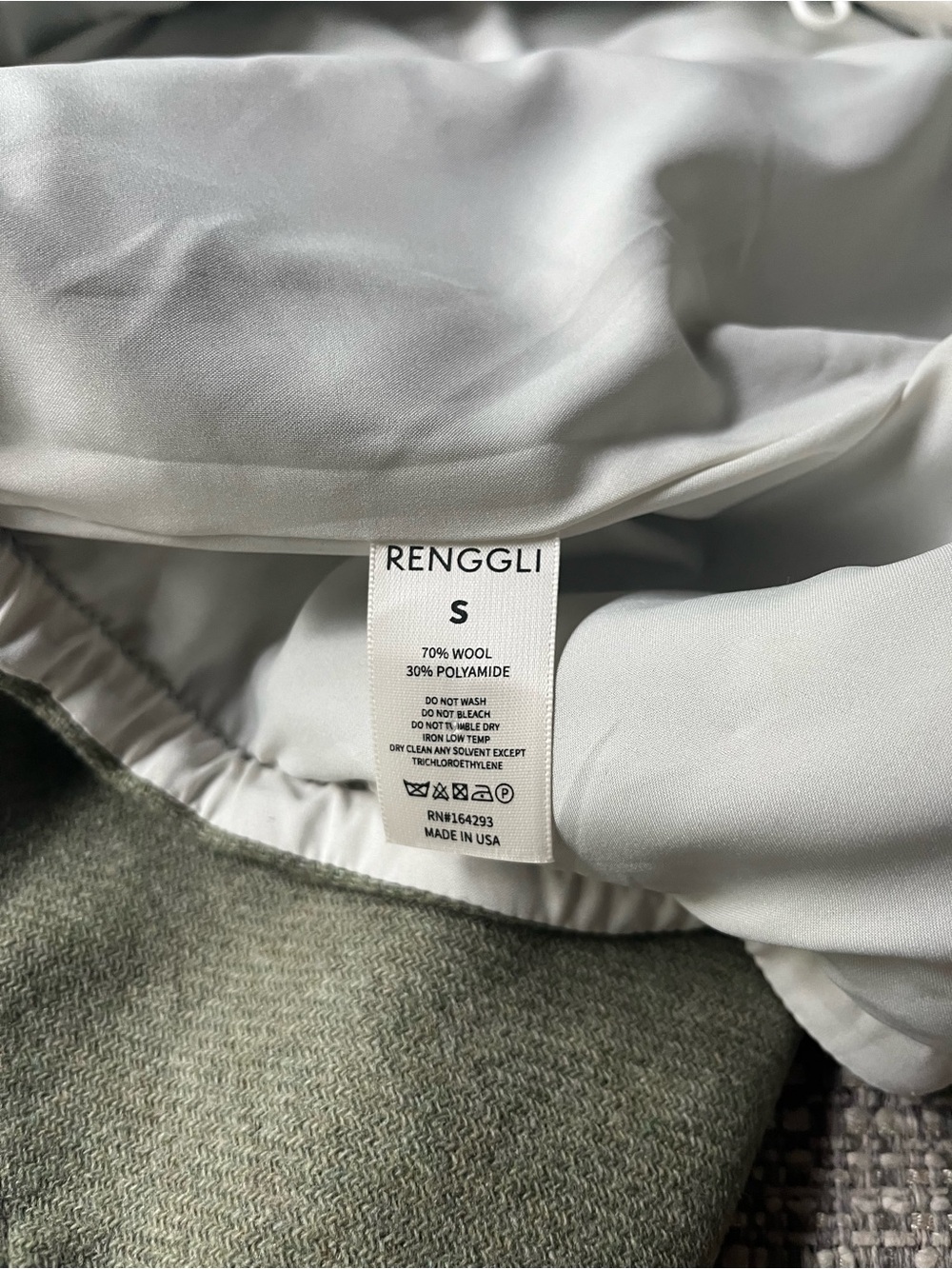 Renggli Green Anorak Hoodie with Drawstring - Picture 5 of 5